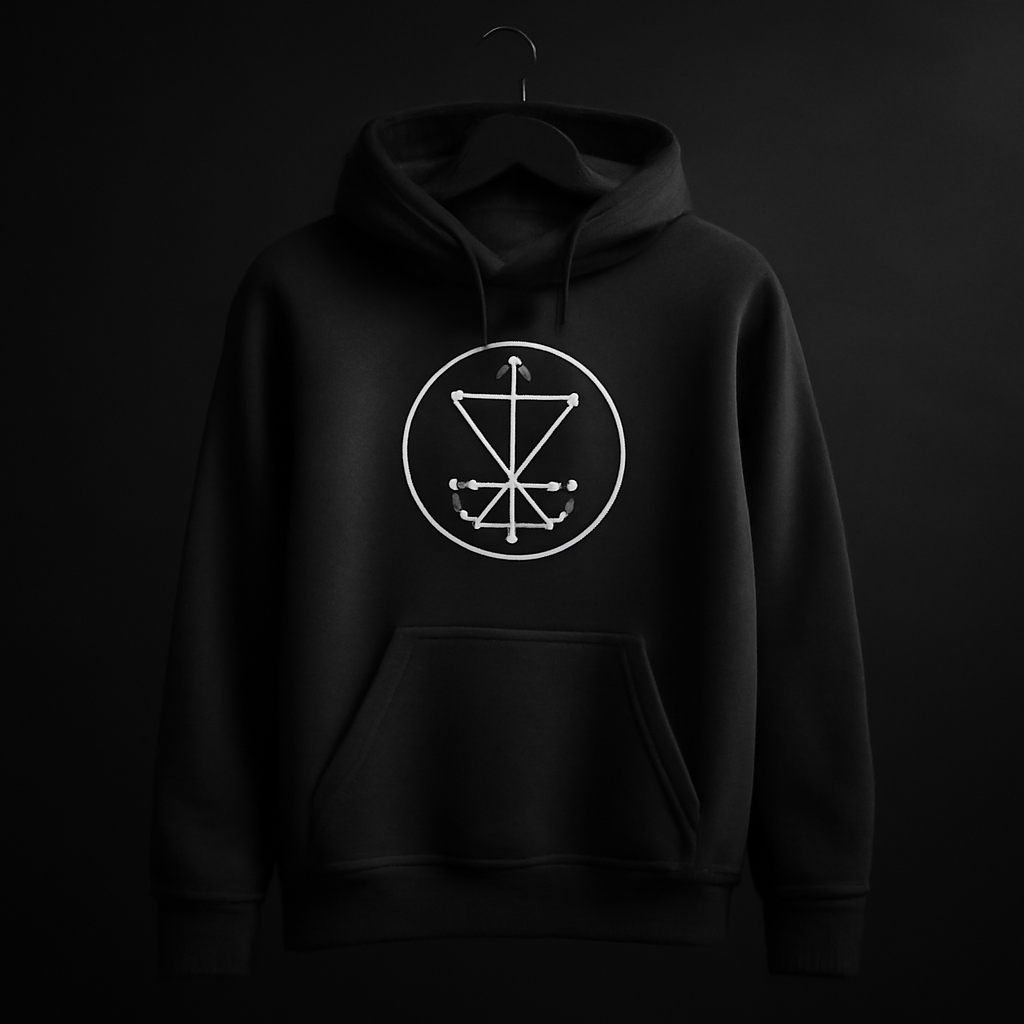 Bluza — detal logo